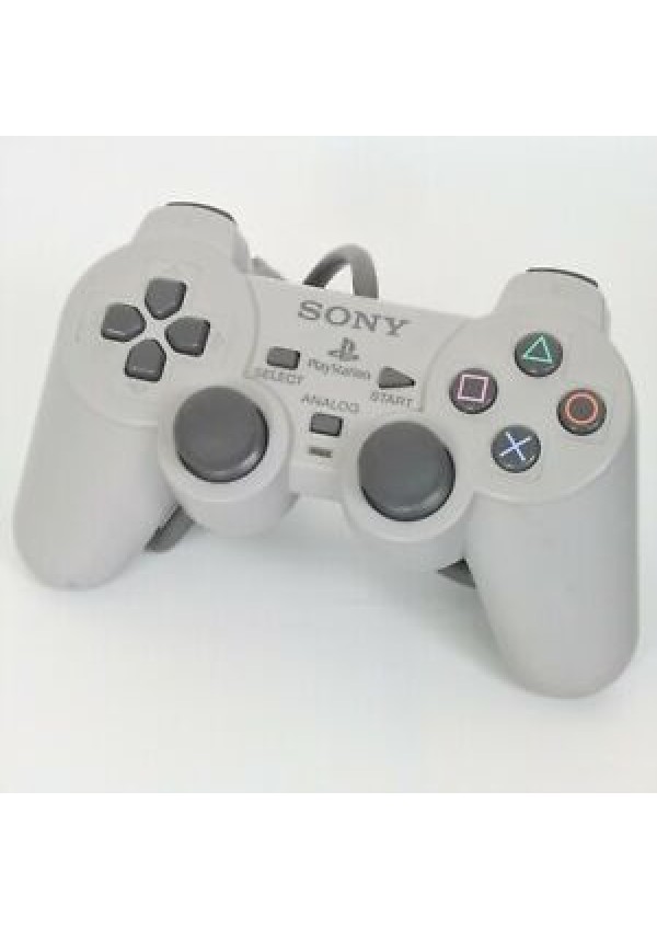Manette Dualshock 1ère Génération Pour PS1 / Playstation Officielle Sony - Blanche